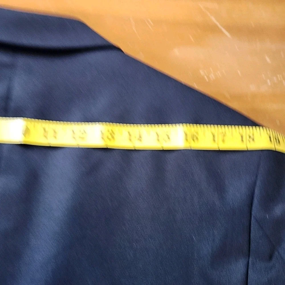 Egara Wool Suit Jacket‎ Mens 40S Black Two Button Slim Fit Career Office Events